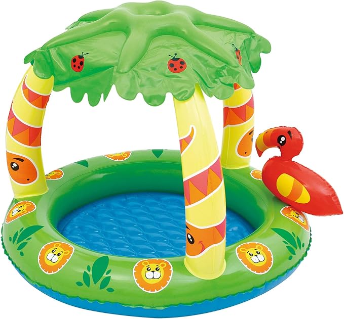 way 友好丛林 游戏游泳池 99×91厘米 2气室 *大水量约26升 - 玩具